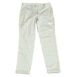 NWOT Eddie Bauer Boyfriend Fit Pants Seafoam Size 2